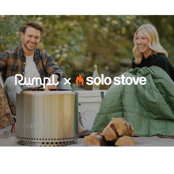 NWT Rumpl x Solo Stove Travel ready & campfire approved NanoLoft Flame Resistant - Picture 4 of 16